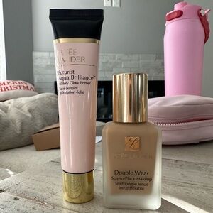 Estée Lauder double wear foundation and primer